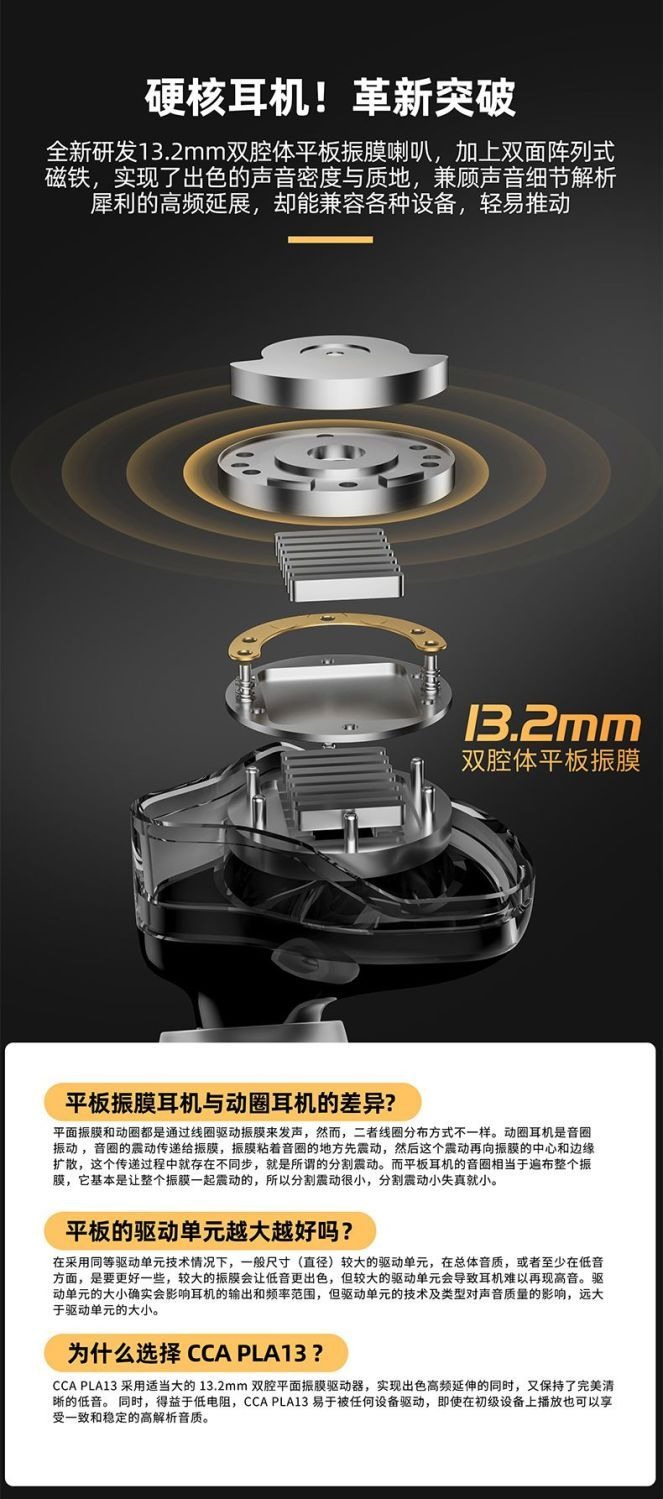 HIFI earphone AUDIOCCAPLA0010_2