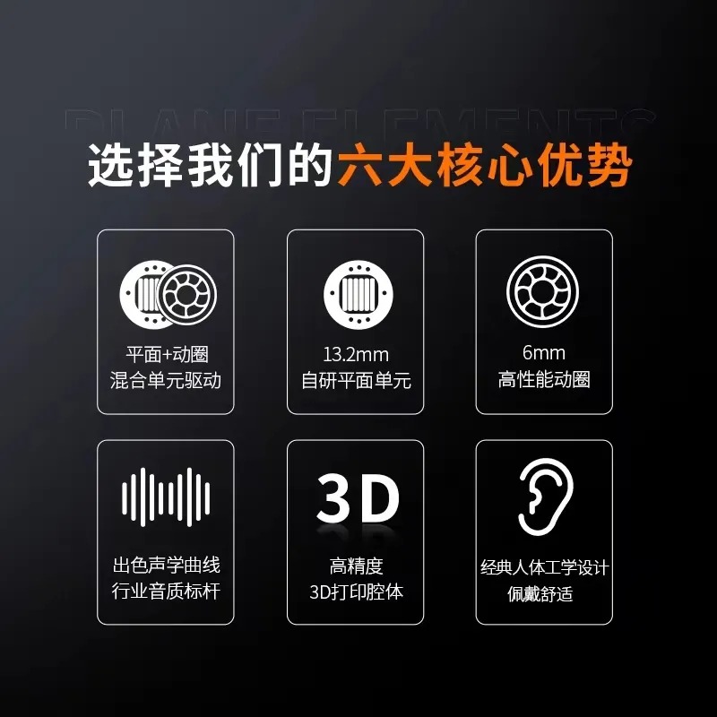 HIFI earphone AUDIOKZSYM0004_10