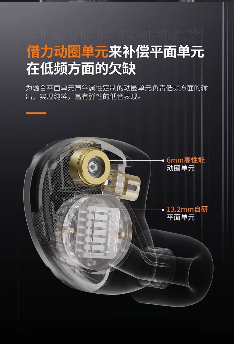 HIFI earphone AUDIOKZSYM0004_3
