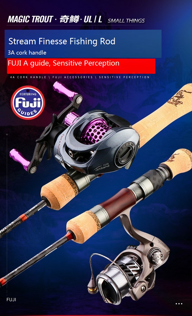 2021 New Fishand Magic Trout Finesse Fishing Rod