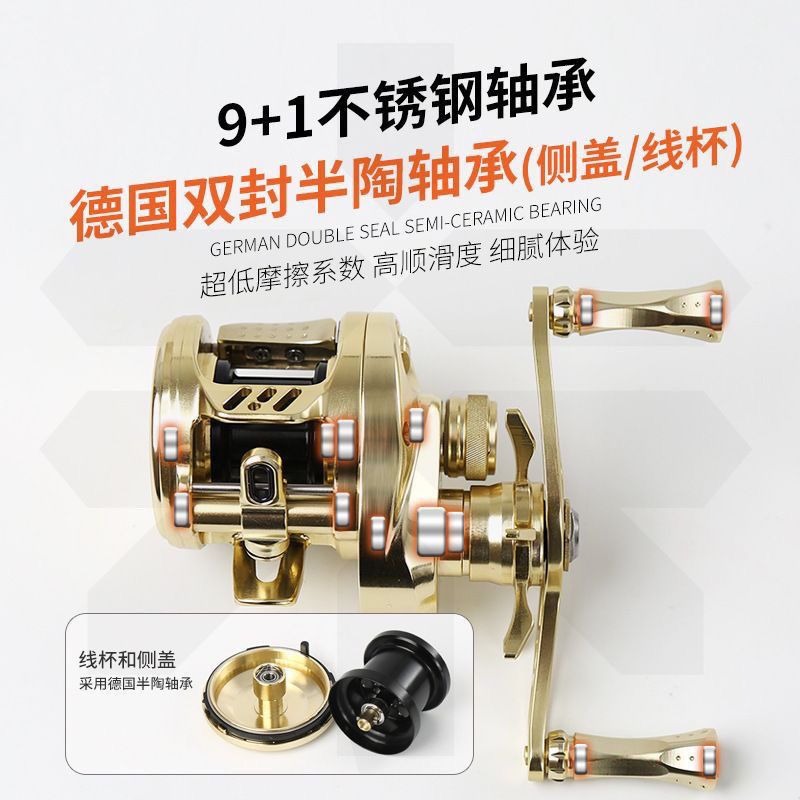 CNC Round Reel FISHREELLIZARD001_6