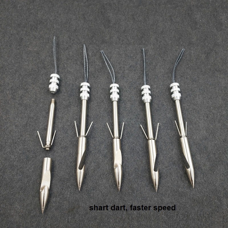Stainless Steel Fishing Dart With Tail Fin – Battling Blades