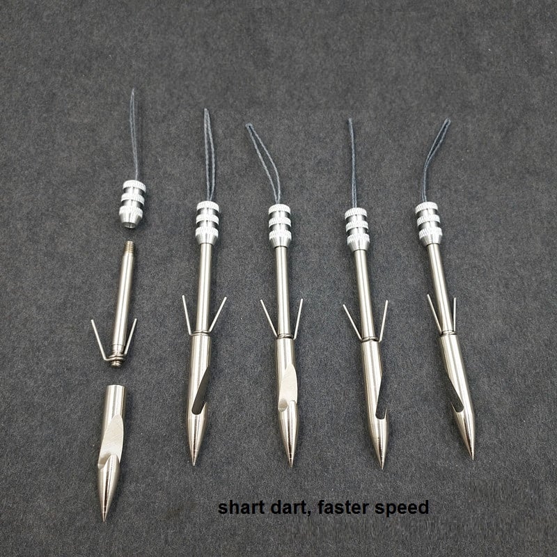 1pc Stainless Steel Fishing Darts For Slingshot Fishing, Suitable For Deep  Water Fishing