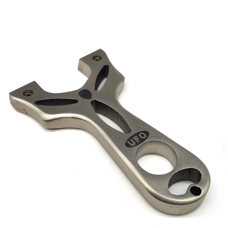 304 stainless steel small gap agile flatband slingshot 1