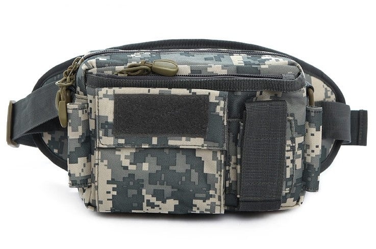 camouflage military tactical outdoor multifunction waist bag ...