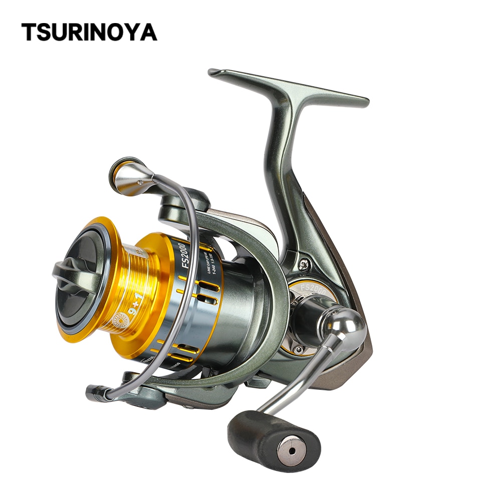 TSURINOYA Long Casting Spinning Fishing Reel FS2000 FS3000