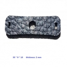 Model H1, 3 pieces silencer flatband microfiber pinch-ball pouch 